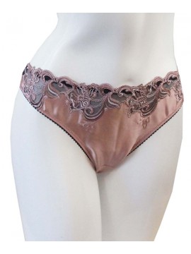 Ambra Silk Flowers Thong